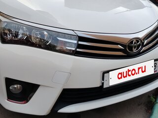 2014 Toyota Corolla XI (E160, E170, E180), белый, 1290000 рублей, вид 2
