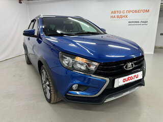 2022 Lada (ВАЗ) Vesta SW Cross I, синий, 1200000 рублей, вид 4