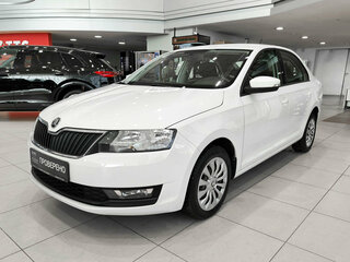 2019 Skoda Rapid I Рестайлинг, белый, 1360000 рублей, вид 1