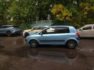 2007 Hyundai Getz I Рестайлинг, голубой, 290000 рублей, вид 4