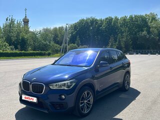2017 BMW X1 18i sDrive II (F48), синий, 1850000 рублей, вид 1