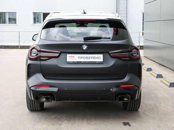 2021 BMW X3 30i xDrive III (G01) Рестайлинг, чёрный - вид 6