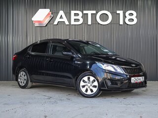 2013 Kia Rio III, чёрный, 849000 рублей, вид 2