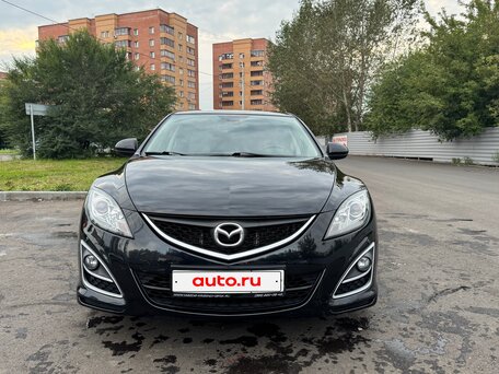 2010 Mazda 6 II (GH) Рестайлинг, чёрный, 1150000 рублей, вид 2