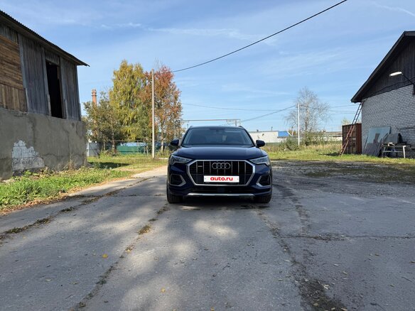 2021 Audi Q3 40 TFSI II (F3), синий, 3200000 рублей - вид 1