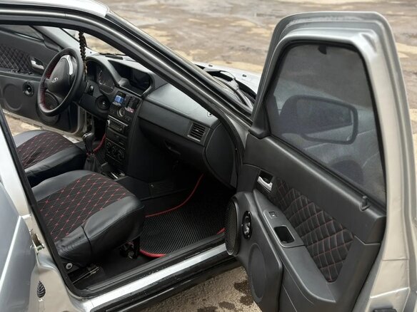2013 Lada (ВАЗ) Priora I, серебристый - вид 11