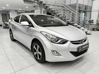 2013 Hyundai Elantra V (MD) Рестайлинг, серебристый, 1080000 рублей, вид 3