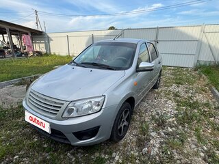 2014 Lada (ВАЗ) Granta I, серебристый, 570000 рублей, вид 1