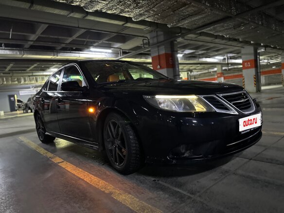 2008 Saab 9-3 II Рестайлинг, чёрный, 777777 рублей - вид 3