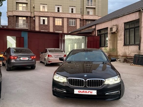 2018 BMW 5 серии 520d xDrive VII (G30/G31/G38), чёрный - вид 1