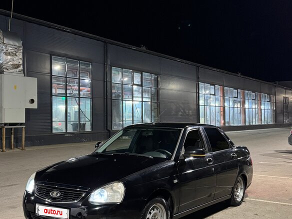 2013 Lada (ВАЗ) Priora I Рестайлинг, чёрный, 250000 рублей