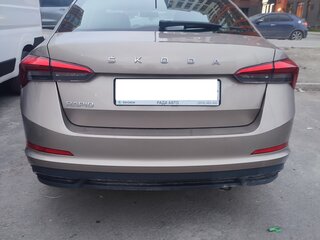 2020 Skoda Rapid II, коричневый, 1550000 рублей, вид 3