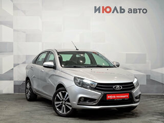2019 Lada (ВАЗ) Vesta I, серебристый, 1030000 рублей, вид 3