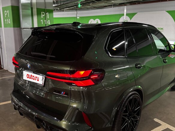 2023 BMW X5 M Competition III (F95) Рестайлинг, зелёный, 16500000 рублей - вид 5