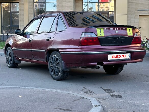 2006 Daewoo Nexia I, красный, 140000 рублей - вид 6