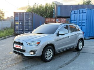 2014 Mitsubishi ASX I Рестайлинг, серебристый, 1075000 рублей, вид 1