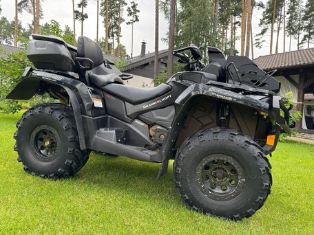 2017 BRP Can-Am Outlander Max XT-P 1000R, чёрный, 1385000 рублей, вид 4
