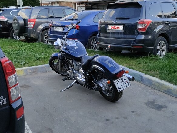 2009 Yamaha XVS1100, синий, 440000 рублей - вид 6
