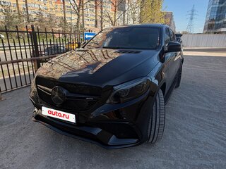 2017 Mercedes-Benz GLE Coupe 400 I (C292), чёрный, 3750000 рублей, вид 5