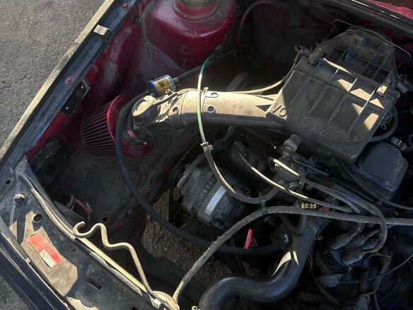1989 Volkswagen Jetta II, красный, 195000 рублей - вид 21