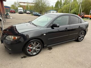 2008 Mazda 3 I (BK) Рестайлинг, чёрный, 1450000 рублей, вид 4