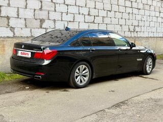 2010 BMW 7 серии Long 750Li xDrive V (F01/F02/F04), чёрный, 1300000 рублей, вид 4