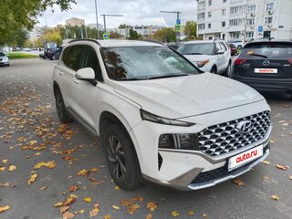 2021 Hyundai Santa Fe IV Рестайлинг, белый, 3800000 рублей, вид 2