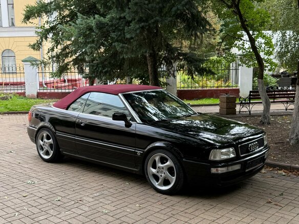 1992 Audi Cabriolet, чёрный - вид 3