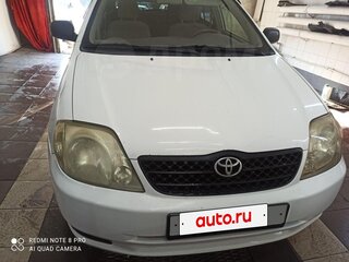 2002 Toyota Corolla IX (E120, E130), белый, 550000 рублей, вид 2