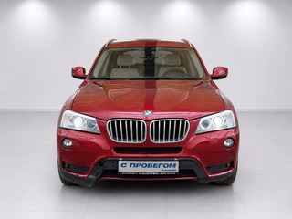 2011 BMW X3 28i xDrive II (F25), красный, 1280000 рублей, вид 2