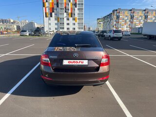 2014 Skoda Octavia III (A7), коричневый, 1250000 рублей, вид 3