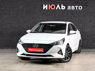 2021 Hyundai Solaris II Рестайлинг, серый, 1420000 рублей, вид 1