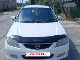 2002 Mazda Familia VIII (BJ), белый, 300000 рублей, вид 1