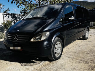 2006 Mercedes-Benz Viano Extra Long L3 I (W639), чёрный, 1300000 рублей, вид 1