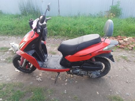 2013 Baltmotors Galactica 125, красный, 60000 рублей, вид 3