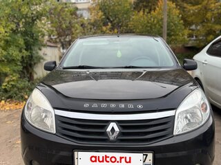 2013 Renault Sandero I, чёрный, 650000 рублей, вид 3