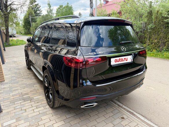 2024 Mercedes-Benz GLS 450 II (X167) Рестайлинг, чёрный - вид 7
