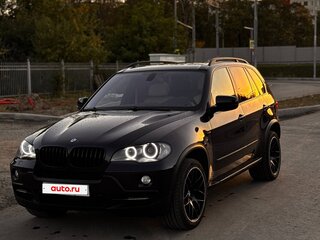 2008 BMW X5 48i II (E70), синий, 1200000 рублей, вид 3