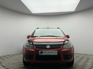 2008 Suzuki SX4 I (Classic), красный, 592000 рублей, вид 2