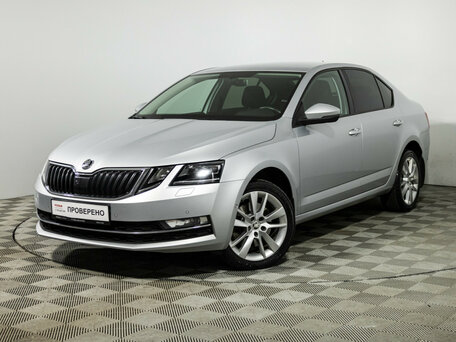 2017 Skoda Octavia III (A7) Рестайлинг, серебристый, 1949900 рублей, вид 1