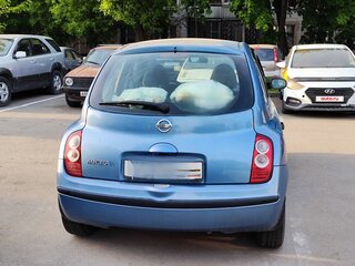 2008 Nissan Micra III (K12), синий, 410000 рублей, вид 3