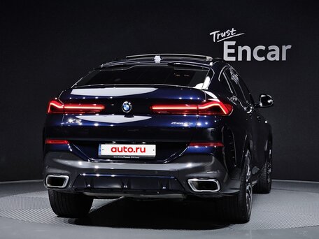 2024 BMW X6 40i III (G06) Рестайлинг, синий, 11417000 рублей, вид 3