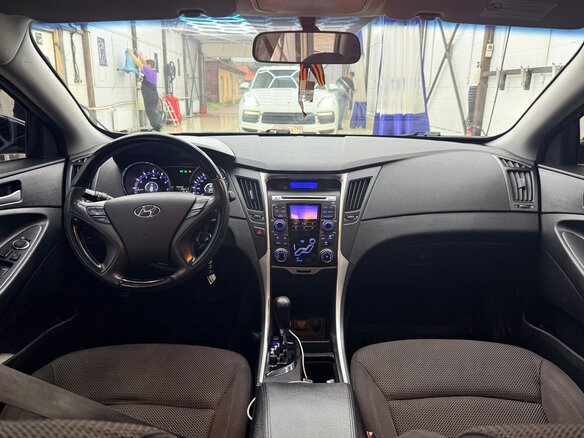 2011 Hyundai Sonata VI (YF), чёрный, 800000 рублей - вид 7