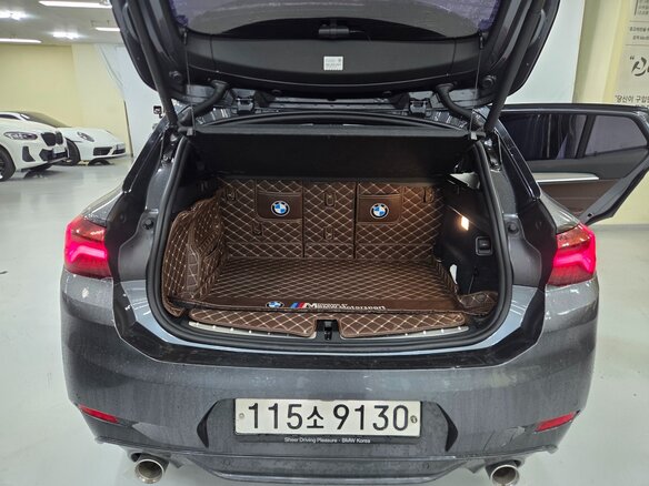 2020 BMW X2 xDrive18d I (F39), серый - вид 10