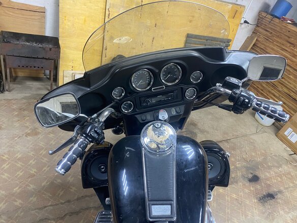 2002 Harley-Davidson Electra Glide, чёрный, 560000 рублей - вид 16