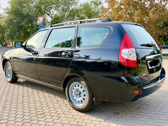 2012 Lada (ВАЗ) Priora I, синий - вид 1