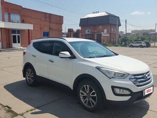 2012 Hyundai Santa Fe III, белый, 1400000 рублей, вид 5