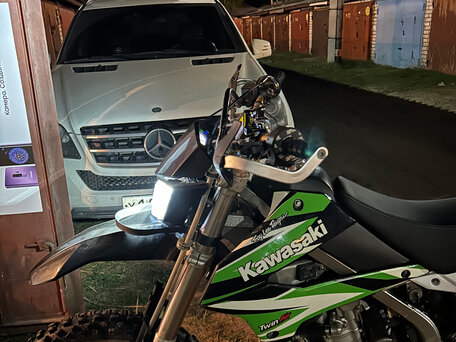 2006 Kawasaki KLX 250, зелёный, 250000 рублей, вид 2