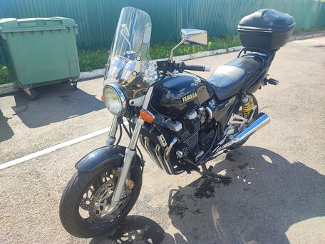 1995 Yamaha XJR1200, чёрный, 460000 рублей, вид 4