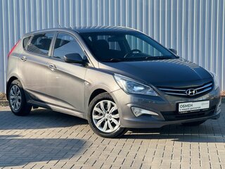2014 Hyundai Solaris I Рестайлинг, серый, 800000 рублей, вид 4